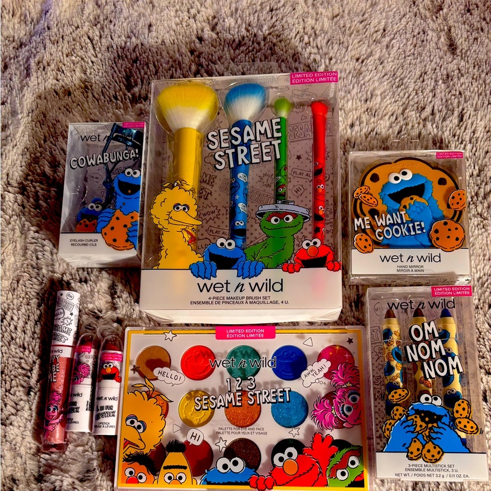 Wet n Wild  Sesame Street collection.